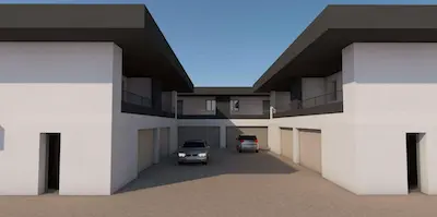 Residenze Vasil Levsky, vista laterale