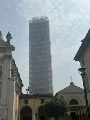 Consolidamento Campanile Treviolo - Bergamo - Messa in sicurezza torre