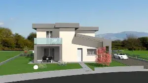 Costruzione Villette Trescore - Bergamo - Scavi e preparazione terreno