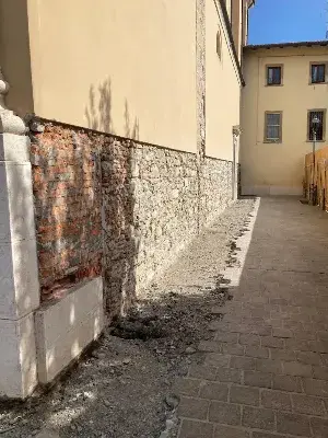 Consolidamento chiesa - Costa di Mezzate - Bergamo - Opera di recupero conclusa