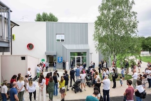 Inaugurazione asilo nido di Scanzorosciate, Bergamo