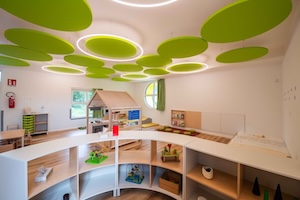 Inaugurazione asilo nido di Scanzorosciate, Bergamo