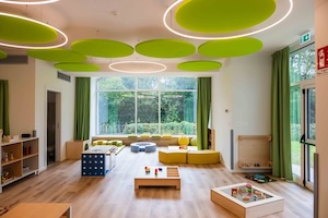 Inaugurazione asilo nido di Scanzorosciate, Bergamo