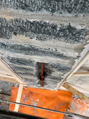 Intervento di messa in sicurezza della copertura della chiesa parrocchiale di Mezzoldo