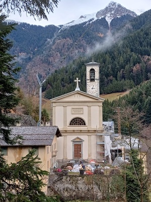 Fasi di intervento per la sicurezza strutturale della copertura della chiesa parrocchiale