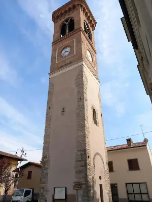Consolidamento campanile Comun Nuovo - Bergamo - Lavori di messa in sicurezza