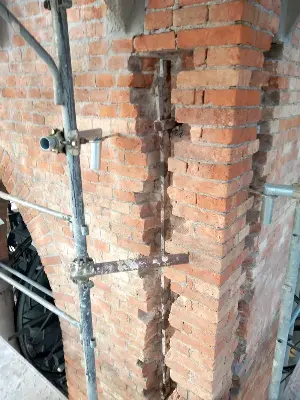 Consolidamento campanile Comun Nuovo - Bergamo - Restauro edifici religiosi